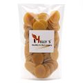 Helly's Dry Ready to Fry Atta Golgappa / Panipuri Papad Fryums (Puchka / Gupchup) Packet | 300 G | Microwave, Air Fry Instant Fresh Whole Wheat Golgappe  with masala. 