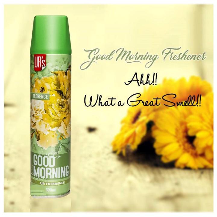 Good Morning Air Freshener Florence Fragrance 300 ml Spray