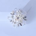 Women Breastpin Elegant Flower Pearl Brooch Pin for Party Dating pins for bag. 