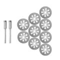 10Pcs 22Mm Diamond Cutting Wheel With 3Mm Mandrel Circular Saw Blade Cutting Disc Abrasive Grinding Wheels Power Tool Access. 