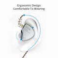 CCA CA4 1BA+1DD Hybrid In Ear Earphone HIFI Monitor Sports Running Stage IEM 2 Drive Unit Headset Detachable 2Pin Cable CCA C10. 