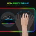Axotic RGB Gaming Extended Mousepad - XL Gaming Mousepad   With 14 Lighting Modes Braided USB Cable - 800mm x 300mm x 4mm. 