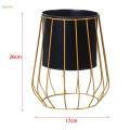 Metal Planter Stand Flower Pot Holder Flower Vase Stand Decorative Modern Flowerpot Holder Flower Holder for Living Room Table Decor. 