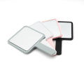 Heart Mirror Custom Logo Cute Small Portable Black White Pink Mirror Wholesale Bulk Makeup Compact Hand Mirror for Women. 