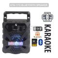 KTS-1172 Wireless Portable Speaker, Bluetooth Speaker, Speaker Drive Size 3inches With Led Light Support Mic. 