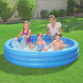 6 Ft Bestway Inflatable Play Swimming Pool For Kids Summer Season Pools Party With Inflatable Pool, Family Fun Indoor & Outdoor Kids Water Games, Swim, Play & Enjoy Summers Swimming Pool For Toddler & Kids Available in 3 Colors Red Green Blue Code: 51027. 