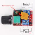 Mini DC-DC 4.5V-35V 5A 90W PWM DC Motor Speed ControllerModule Speed Regulator Control Adjust Board Switch 12V 24V PN35. 