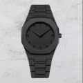 Arabic Aura Latest 2025 Watch for Men Boys| Matt Black Arabic Aura Watch for Men Women| Butterfly Clasp High Quality Watch. 