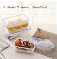 Plastic Food Containers Set - 3 Containers & 3 Airtight Lids | Reusable & Leak-Proof Food Storage Containers | Ideal for Leftovers, Lunch Boxes, Freezer & Microwave Safe. 