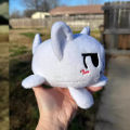 Cross-border new arrival Boykisser Meme bean Plushie  Little Silly Cat Animation Plush Puppet and Doll. 