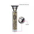 T9 Trimmer VINTAGE  trimmer metal RECHARGEABLE Electric Hair CLIPPER Cutting Machine Professional Hair Barber Trimmer For Men. 
