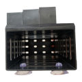 Fish Tank Hydroponic Box Hydroponic Box Aquarium Plant Holder with Hooks Suction Cups Easy to Hang Improves Water Circulation Aquarium Planter with Suction Cups. 