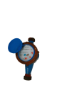 3/4''inches Water  Meter -. 