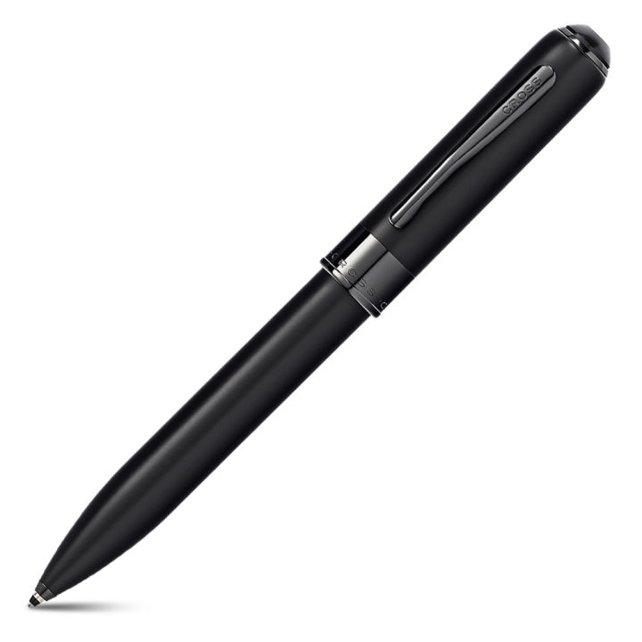 Cross TrackR Coal Black Ballpoint Pen with Polished Black PVD Appointments AT0702-102
