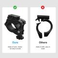 Bike Light Mount Bracket - Upgrade Nylon Material Bicycle Lights Bracket Holder Fit for 0.86-1.39 Inch Bike Handlebars. 