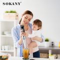 SOKANY SK-748 Hand-Blender Stick Hand Immersion Blender 700 Watt 2 Touch-Speed Immersion Multi-Purpose Hand Blender. 