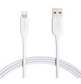 Amazon Basics 2-Pack USB-A to Lightning ABS Charger Cable, MFi Certified Charger for Apple iPhone 14 13 12 11 X Xs Pro, Pro Max, Plus, iPad, 6 Foot, White. 