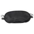 sleep mask Eye Mask Blindfold Travel Black Nylon 18.5x9cm Fashion. 