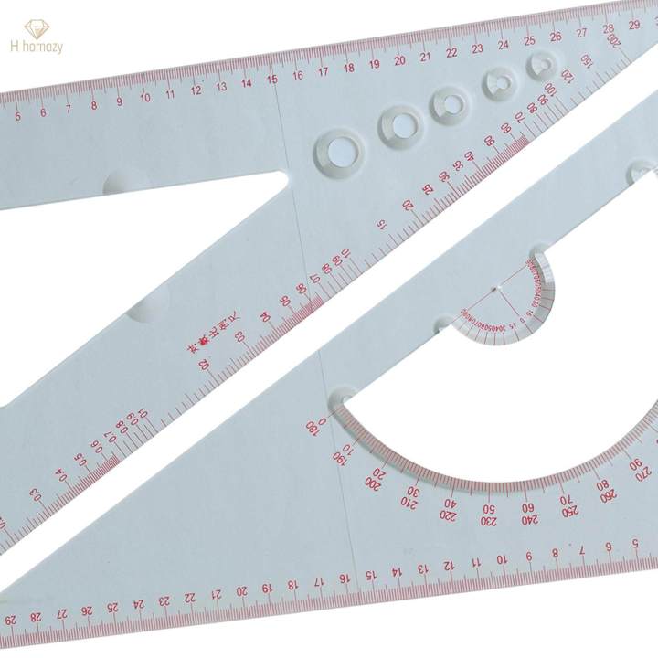 Chart%20Drawing%20Triangle%20Ruler%20Portable%20Multifunctional%20Durable%20Protractor%20for%20Ship%20Drawing%20Comic%20-%20Image%205