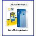 Honor 8X Back Matte Protector Soft Skin Sheet Soft Film Protection For Honor 8X. 