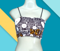 Women Ice Silk Wrap Chest Bra, Bralette Strap Tube Top Bra, Soft & Comfortable. 