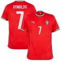Portugal x Puma 2025 Home Kit Football Jersey Shirt Cristinao Ronaldo T shirt. 