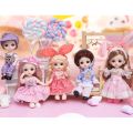 New 16cm Doll Toys, Children's Toys for Princess Girls, Cute and Fashionable Mini Small Dolls, Children's Birthday Gifts. 