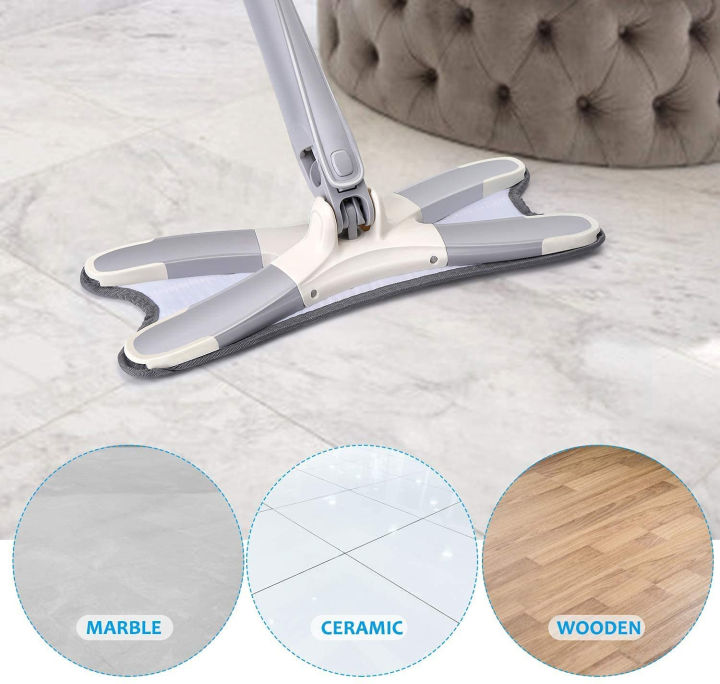 SP%20Dealz%20X-Type%20Microfiber%20Floor%20Mop%20%E2%80%93%20360%C2%B0%20Self-Squeeze%20Flat%20Mop%20with%20Replaceable%20Cleaning%20Pad%20for%20Home,%20Kitchen,%20Bathroom%20&%20Hall%20Floors%20-%20Image%205
