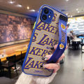 dienya for Huawei P20 Case With Wristband Thin Frosted Transparent Hard Full Cover Camera Silicone Softcase Fashion Tide Lakers Pattern Casing Shockproof Protection Cases. 