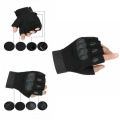 Outdoor Half Finger Gloves for Men and Women Sports Ftness Bike Army fan Protective Gloves. 