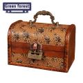 Green forest Retro Storage Wooden Box Printed Multipurpose Retro Storage Wooden Box. 