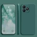 Realme C63 C 63 C61 C53 C51 Liquid Silicone Straight Edge Phone Casing Candy Color Silicone TPU Back Cover. 