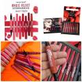 Heng Fang (2 in 1) Multi Color Velvet Lipliner & Lipstick - 1.7g x 8 Pcs. 