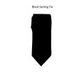 Black Suiting Matt Tie. 
