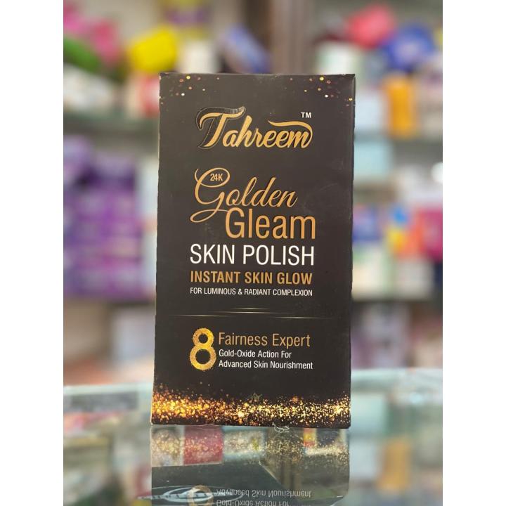 Tahreem Golden Gleam Skin Polish 100% Result For Men and Women