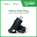 Heavy Duty 16A 2 Pin Male Plug Perfect for AC, Iron, Fridge, Microwave & More, 3500W Load Capacity. 
