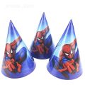 Spiderman Happy Birthday Grand Decoration Set Including Birthday Banner - Spider Man Banner - Party Glass And Plates. 