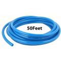 6mm PU Pipe pneumatic hose 6mm PU Tube for mist nozzles PU Tube Blue Garden Water Pneumatic Plastic Mist Pipe10,20,30,40,50 feet. 