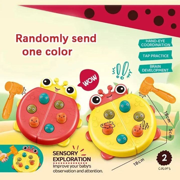 Children Puzzle Tapping Toys Fun Tapping Tapping Ground Mouse Toys Early Childhood Education Toys