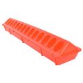 PLASTIC FLIP FLOP POULTARY FEEDER BIRDS FEEDING TRAY. 