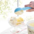 Ice Cream Scoop, Sapoon, Cup Green color, Ice cream Spoon. 