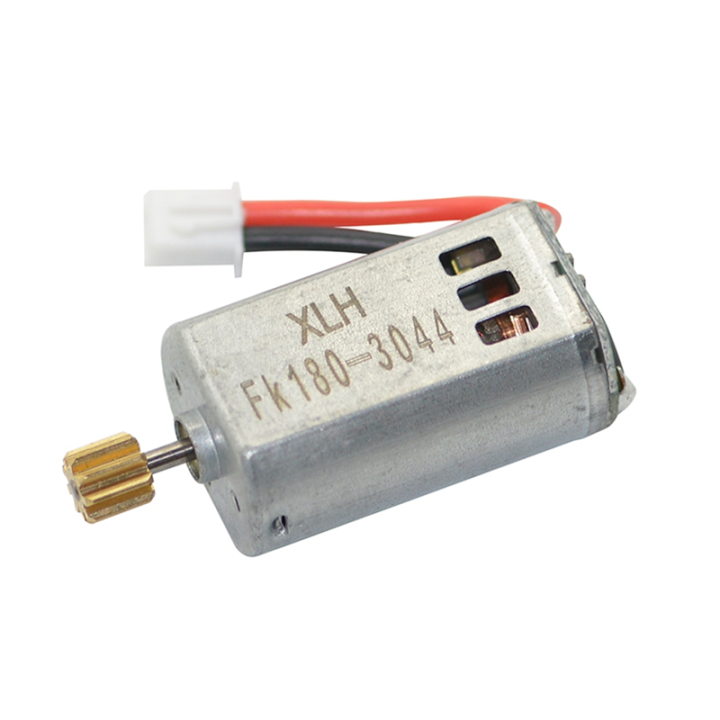 45-DJ01 180 Motor Metal Motor with Motor Gear for Xinlehong 9145 9145 1/20 Truck RC Car Spare Parts Accessories