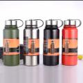 1500ml Stainless Steel Insulated Thermos Bottle, Vacuum Flask Outdoor Sports Water Bottle With Bottle Pouch/Cover. 