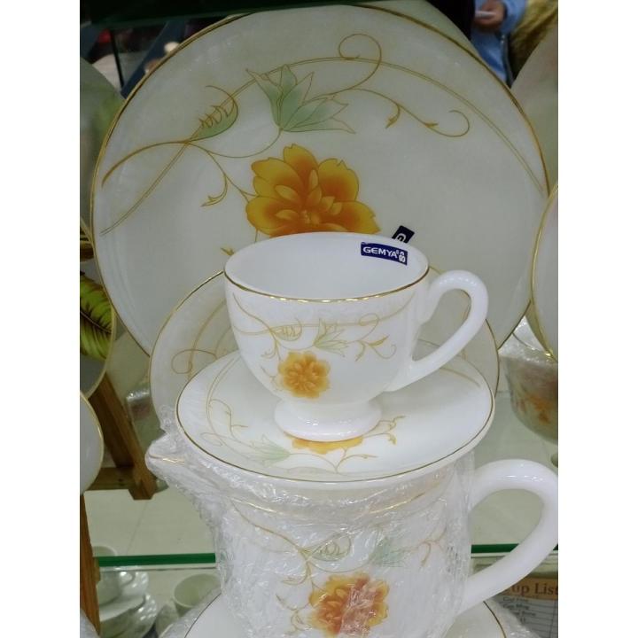 Imported Glass / Sheshaaa Dinner Set - 72 Pieces