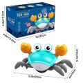 Dancing Crab Run Away Toys for Babies Crawling Interactive Escape Crabs Fujão Toys for Baby Birthday Gifts Dropshipping with Box Moonlight. 