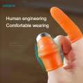 Multi-Purpose Silicone Thumb Knife Finger Protector Vegetable Harvesting Knife Plant Blade Scissors Cutting Rings, Kitchen Accessories, Garden Tools. 