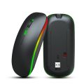 HXSJ M40 2.4GHZ 800,1200,1600dpi Third Gear Adjustment Colorful Wireless Mouse USB Rechargeable. 