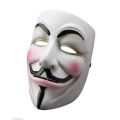 Vendetta Mask Anonymous Guy Mask for Kids Fun White Color. 
