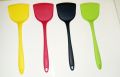 Pack of 4  Silicon Spatula - Silicone Flat Turner - Kitchen Silicone Shovel for Cooking. 