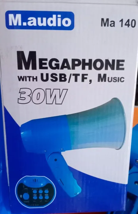 Megaphone%20MA-140%20Handheld%20USB%20Rechargeable%20Healer%20Loud%20Speaker%20Handle%20Megaphone%20with%20USB/SD/Bluetooth/Siren/Recording%20Rechargeable%20Battery%20Waterproof%20Multifunction%20-%20Image%204